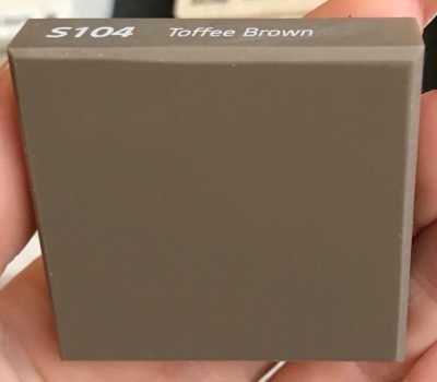 Hi-Macs S104 Toffee brown